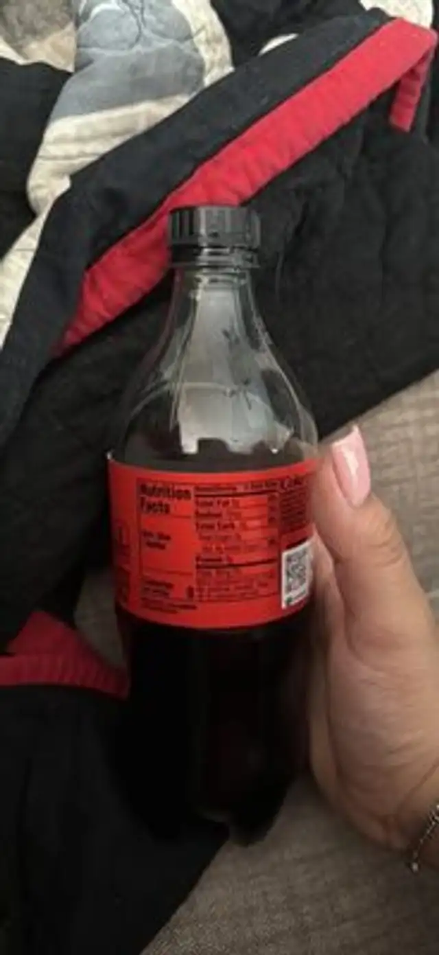 Coca-Cola Zero Sugar nutrition facts table