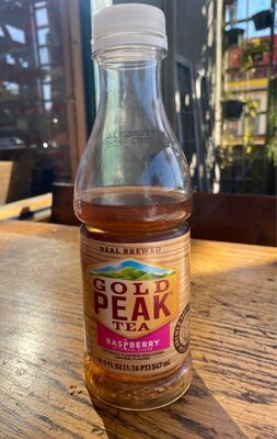 Gold Peak California Raspberry Tea front packaging