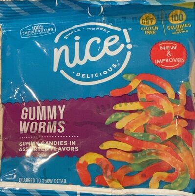 Gummy Worms front packaging