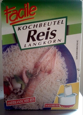 Facile Kochbeutel Langkornreis