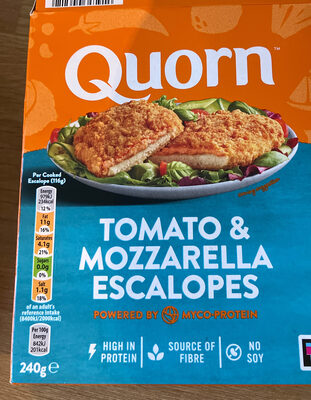 Tomato and mozzarella escalopes