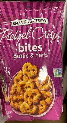 Garlic & Herb Pretzel Crisps Bites