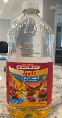 Apple juice cocktail from concentrate