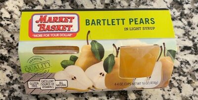 Bartlett Pears in Light Syrup