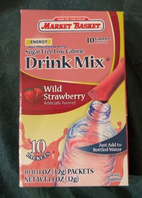 Wild strawberry drink mix