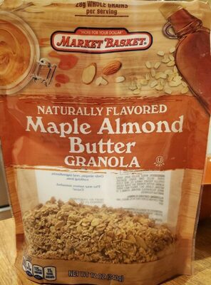 Maple Almond Butter Granola