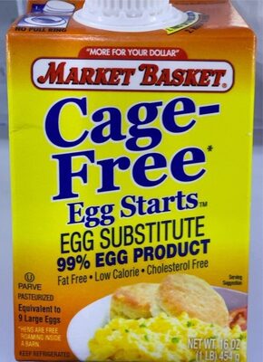 100% cage free egg substitute