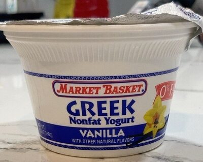 Greek Nonfat Yogurt Vanilla