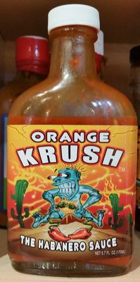 Rasta Fire - Orange Krush - The Habanero Sauce