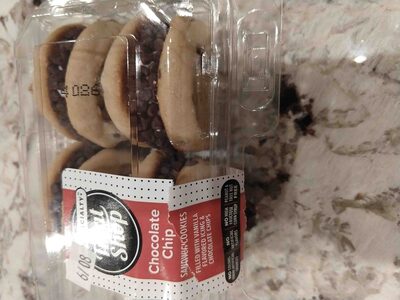 Chocolate chip sandwich cookies