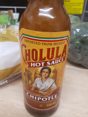 Cholula hot sauce chipotle