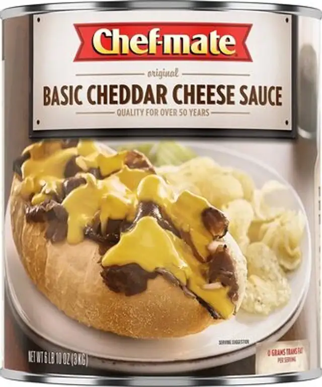 Original basic cheddar cheese sauce
