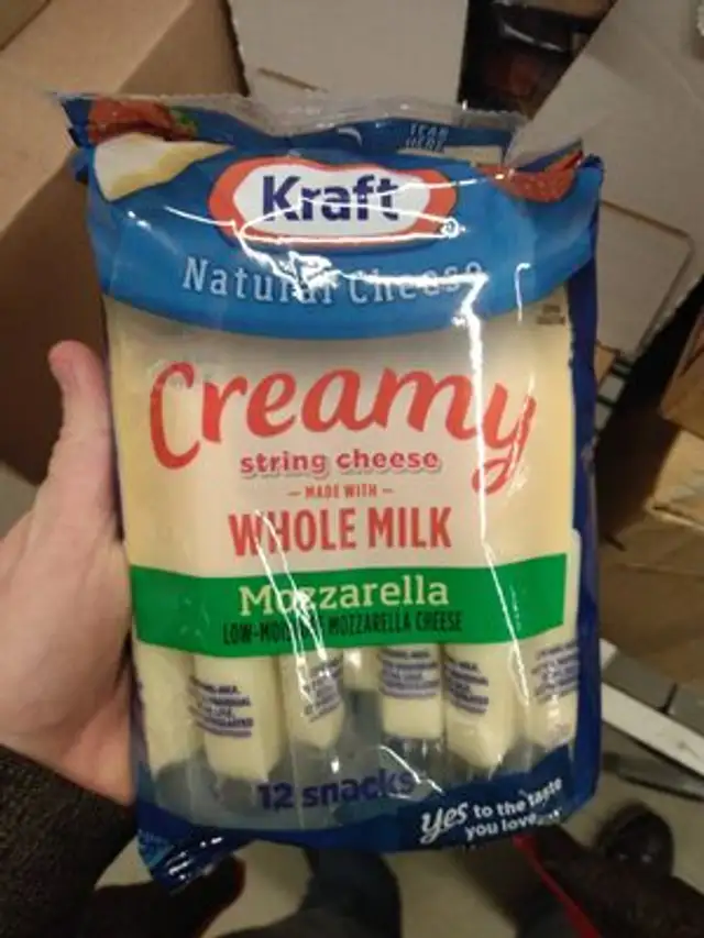 Kraft creamy string cheese