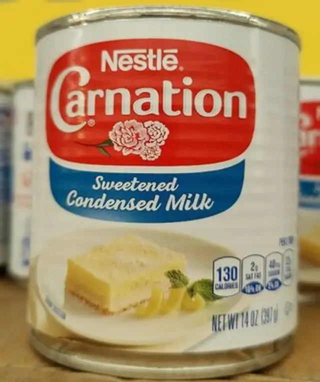Sweetened condensed milk