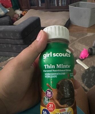 Girl Scouts thin mint breakfast essentials