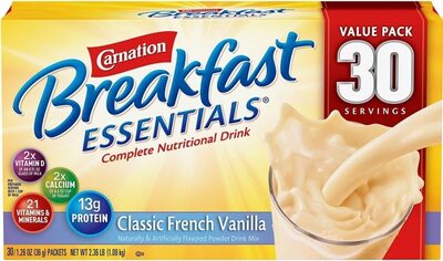 Nestle breakfast essentials classic french vanilla