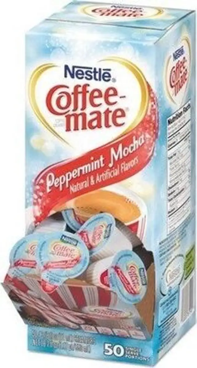 Peppermint mocha creamer