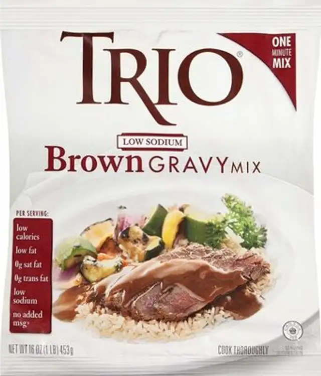 Low sodium Brown gravy mix