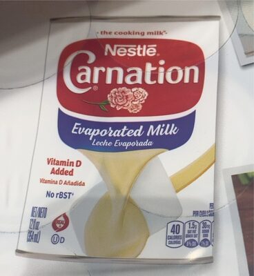 Evaporated milk