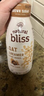Oat Creamer Plant Based Brown Sugar