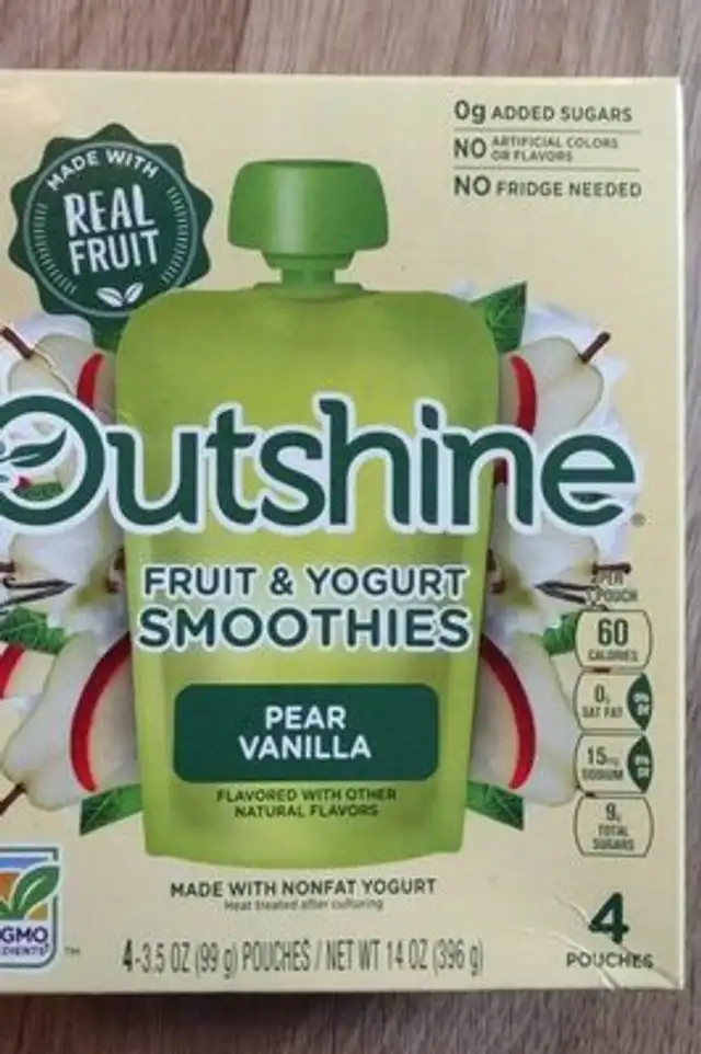 Outshine fruit and yogurt