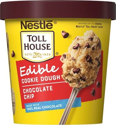 Chocolate chip edible cookie dough
