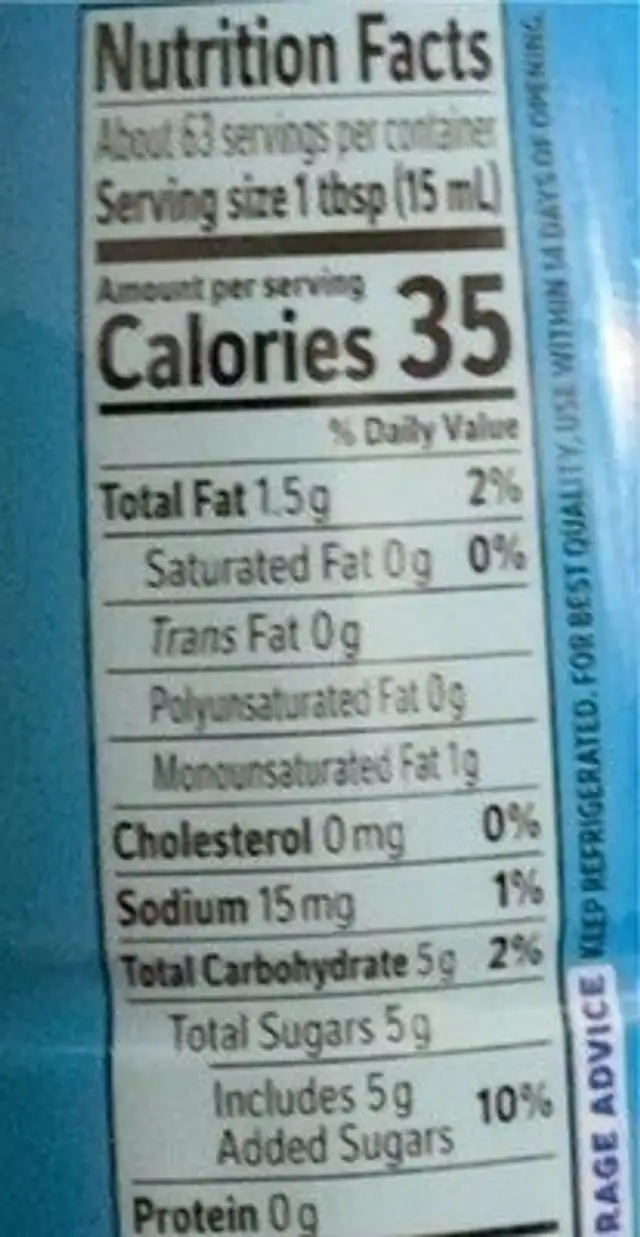 rice krispies treats creamer nutrition facts table