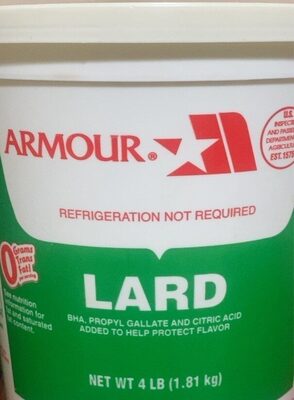 Lard 4Lb Pail