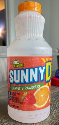 100% Vitamin C Orange Strawberry