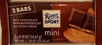 Milk Chocolate with Butter Biscuit and Cocoa Creme