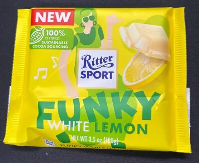 Funky White Lemon front packaging