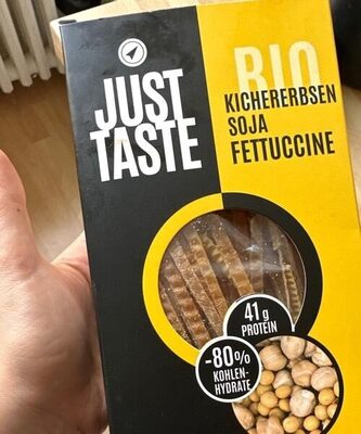 Nudeln Just Taste It Kichererbsen Soja