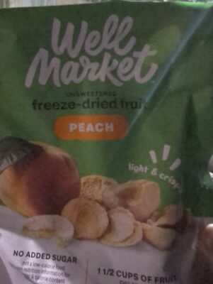 Freeze Dried Fruit Peach