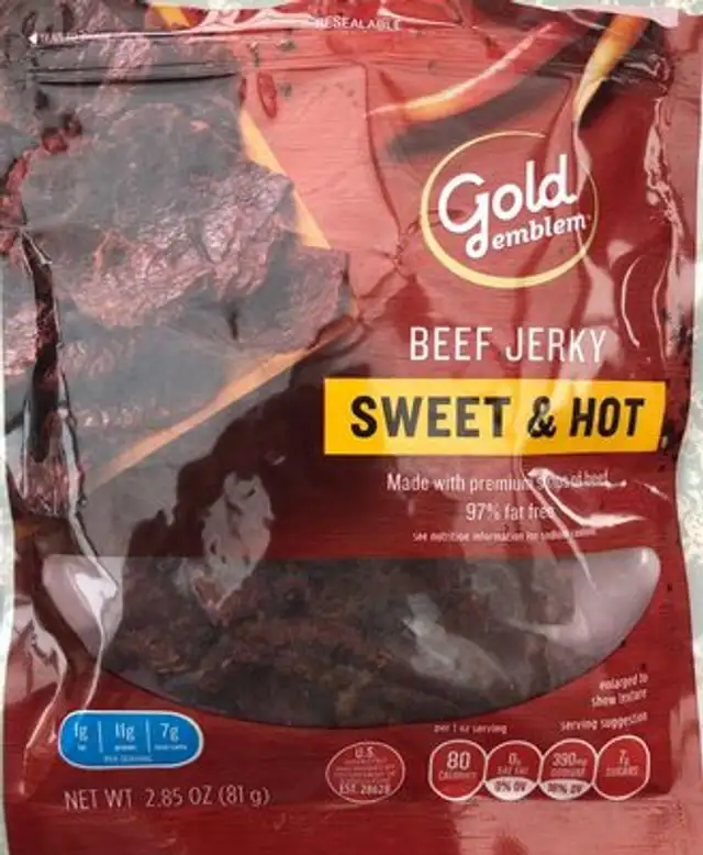 Beef Jerky Sweet & Hot
