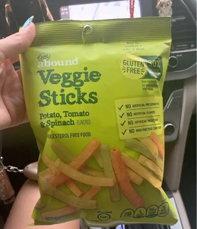 veggie sticks potato, tomato & spinach