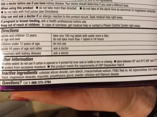 Unknown ingredients label