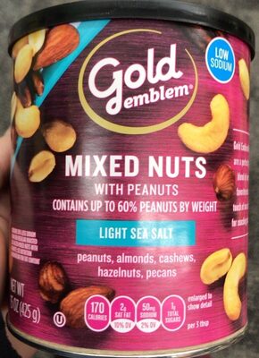 Mixed Nuts Low Sodium