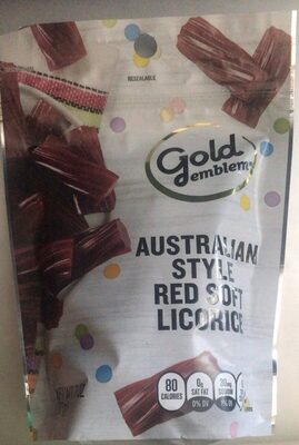 Australian style red licorice