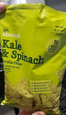 Kale & Spinach front packaging