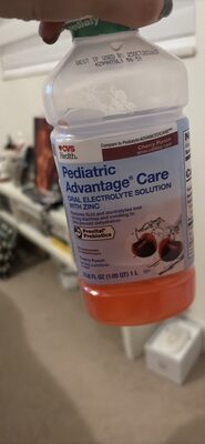 Pediatric Advantage Care ORAL ELECTROLYTE SOLUTION WITH ZINC front packaging