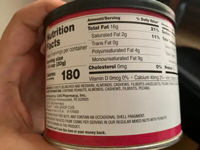 Light sea salt mixed nuts, light sea salt ingredients label