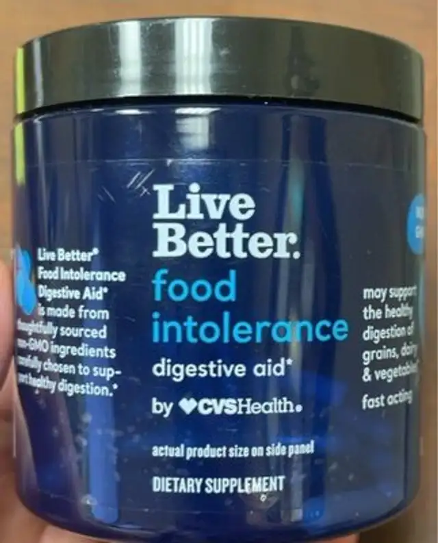 Food intolerance digestive aid