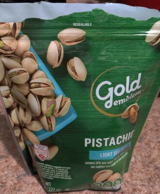 Pistachios front packaging