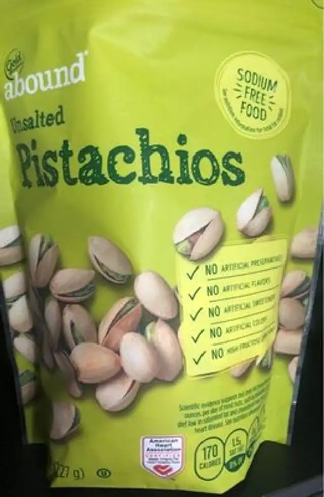 Unsalted Pistachios