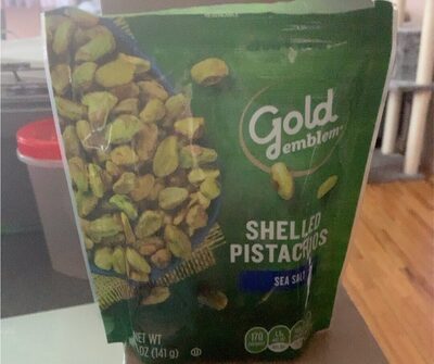 Shelled Pistachios front packaging
