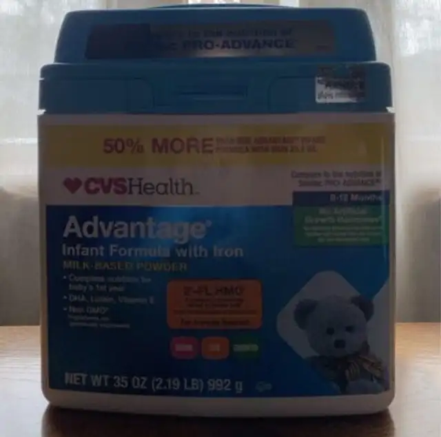 Advantage Infant Formula with Iron