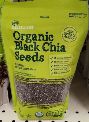 Organic black chia zeeds