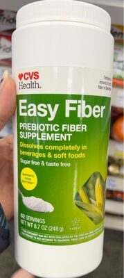 Cvs health easy fiber front packaging