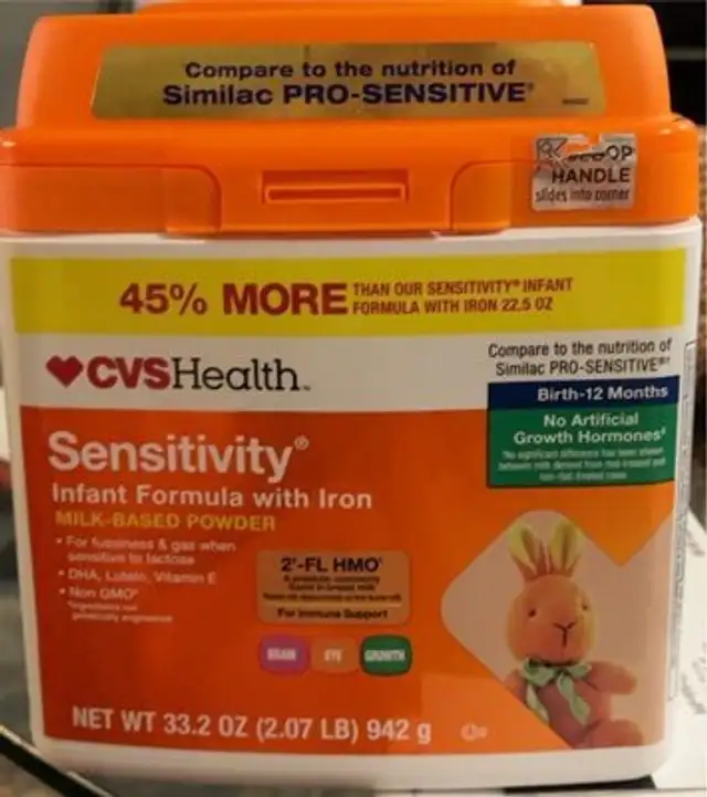 CVS Health Sensitivity Infant Formula
