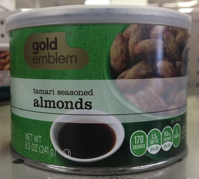 Tamari seasoned almonds